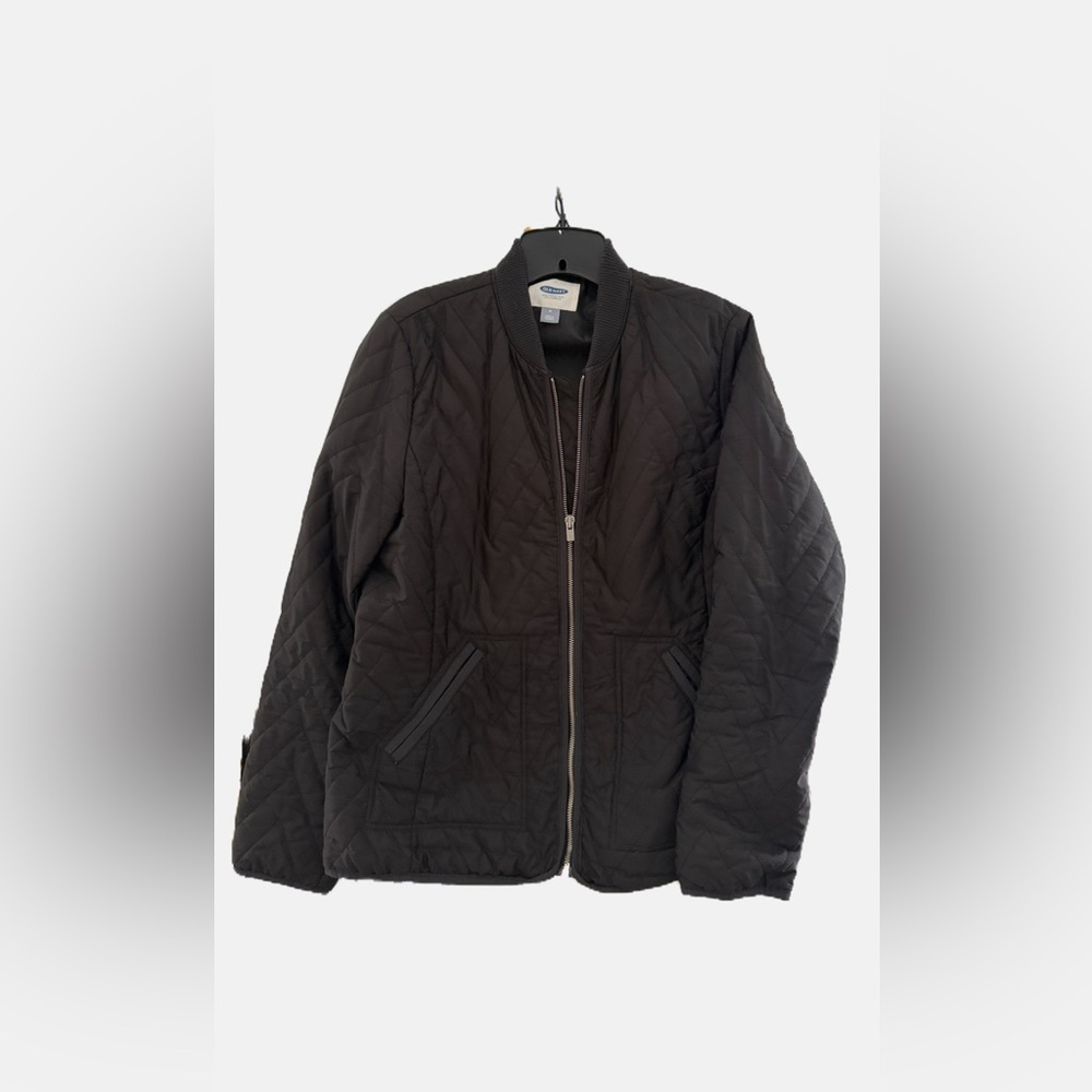 Old Navy Black Quilted Jacket